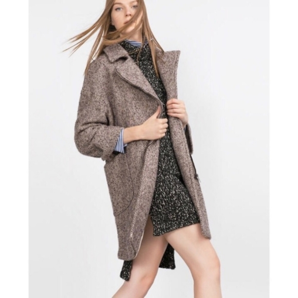 Zara Jackets & Blazers - NWT Zara Wool Coat Jacket